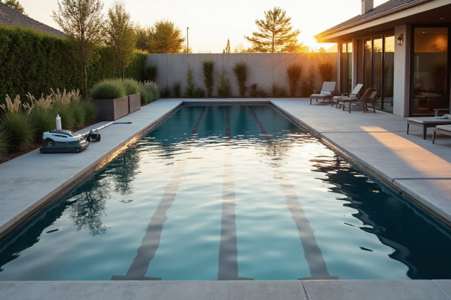 lap swimming pool