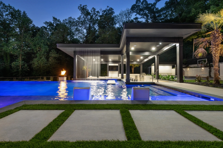pool at atlanta home