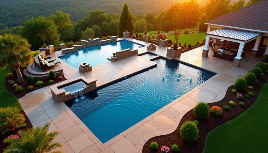 high end nashville swimming pool